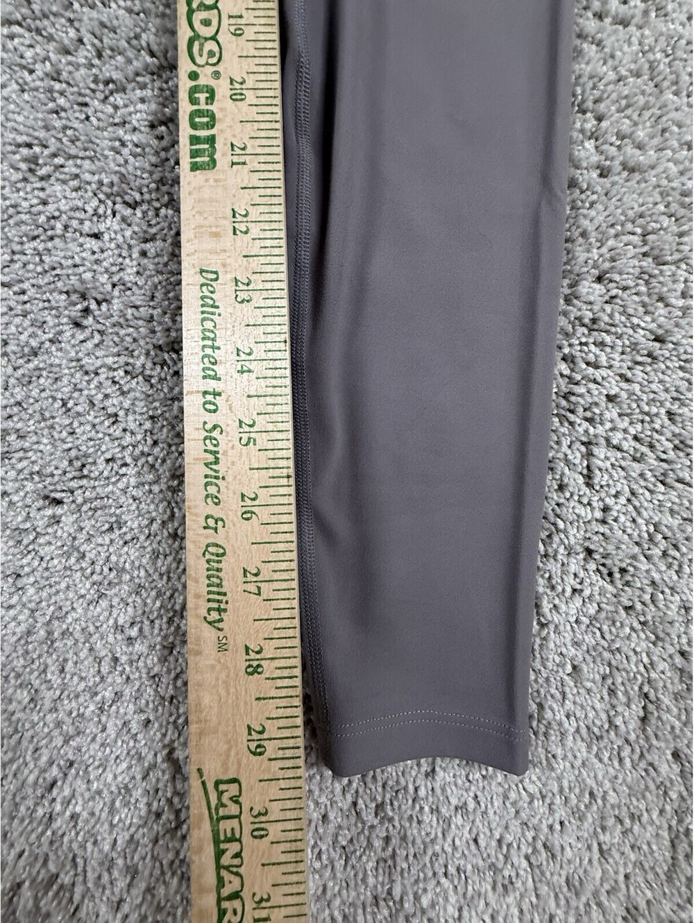 NWT All In Motion Women’s Leggings 2 Pack Size Small Gray Full Length - Picture 5 of 7